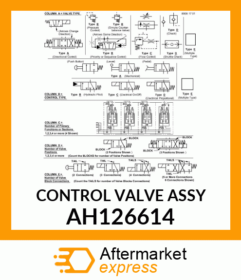 CONTROL VALVE ASSY AH126614