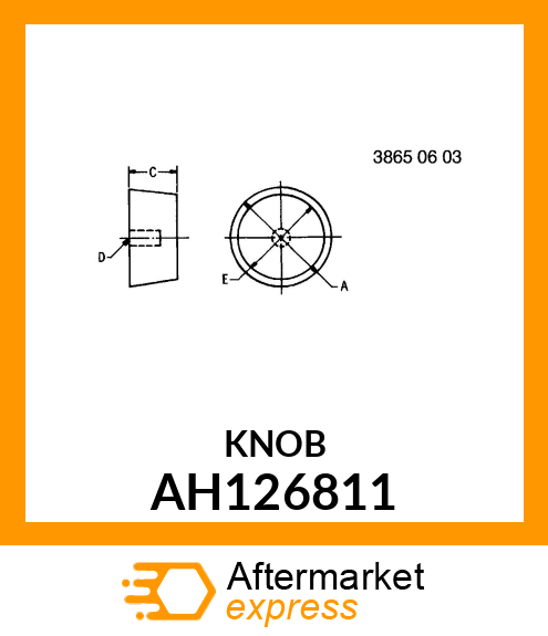 KNOB ASSY AH126811