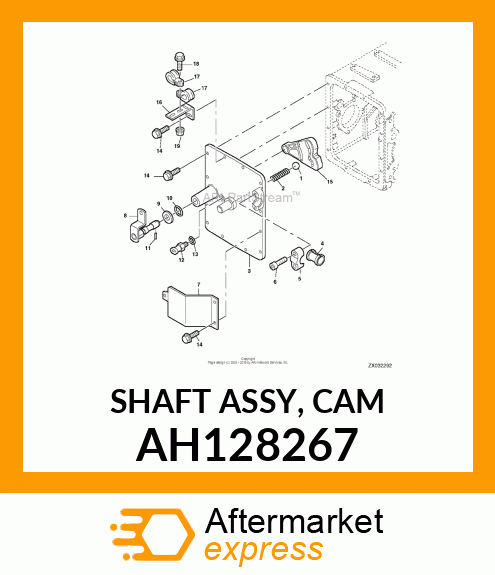 SHAFT ASSY, CAM AH128267