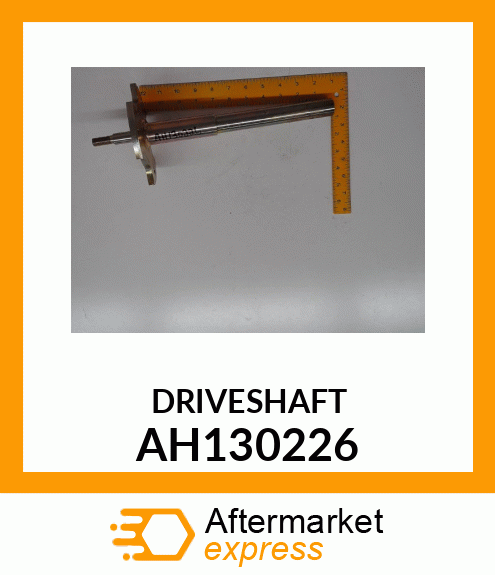 SHAFT ASSY AH130226