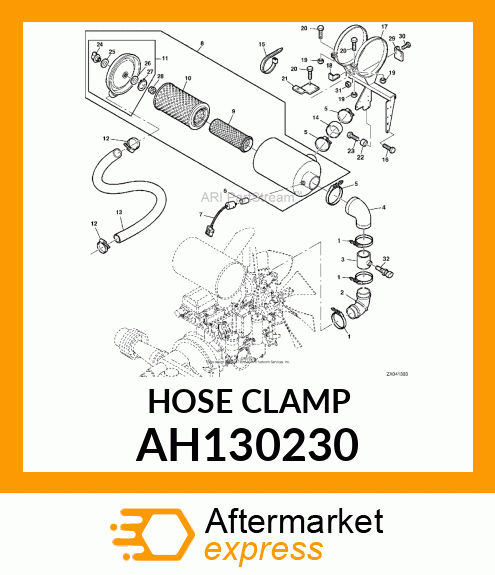 CLAMP ASSY AH130230