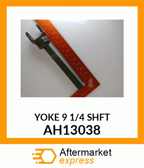 YOKE_9_1/4_SHFT AH13038