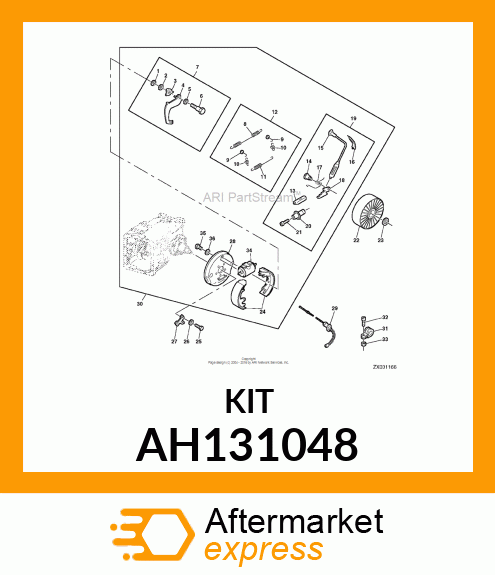 TONE WHEEL, WHEEL CYLINDER AH131048