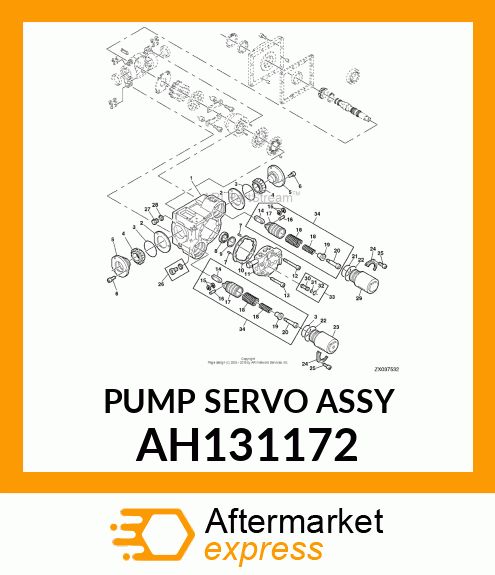 PUMP SERVO ASSY AH131172