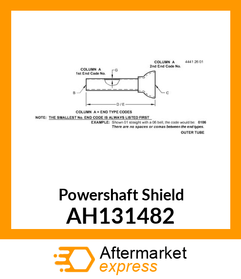 Powershaft Shield AH131482