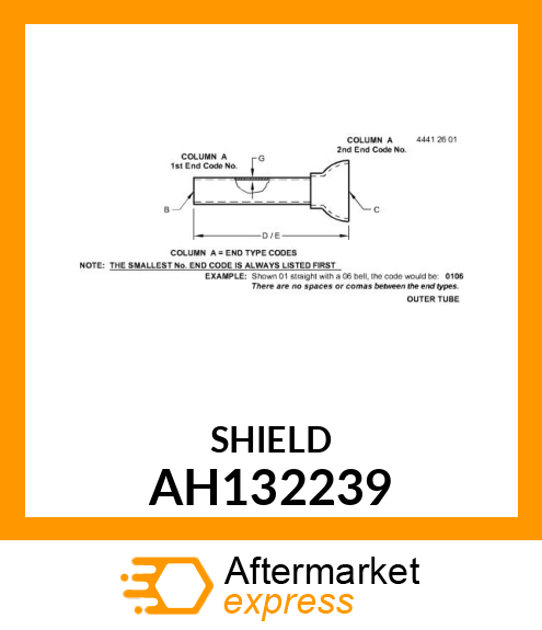 SHIELD ASSY AH132239