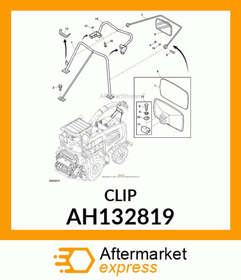 BRACKET, ASSY AH132819