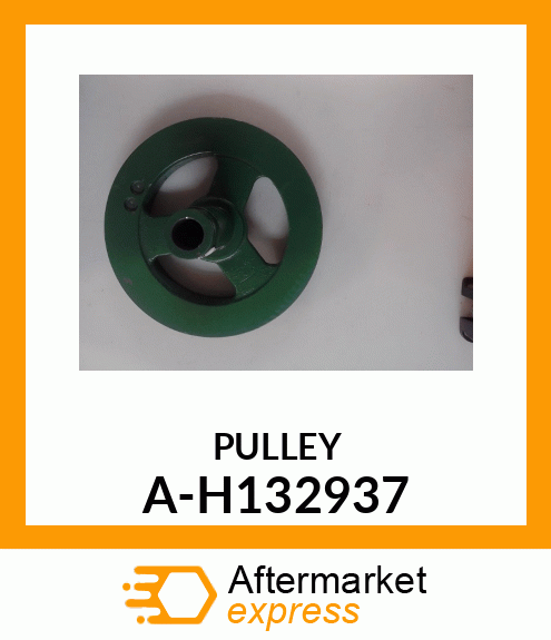 Pulley - PULLEY A-H132937