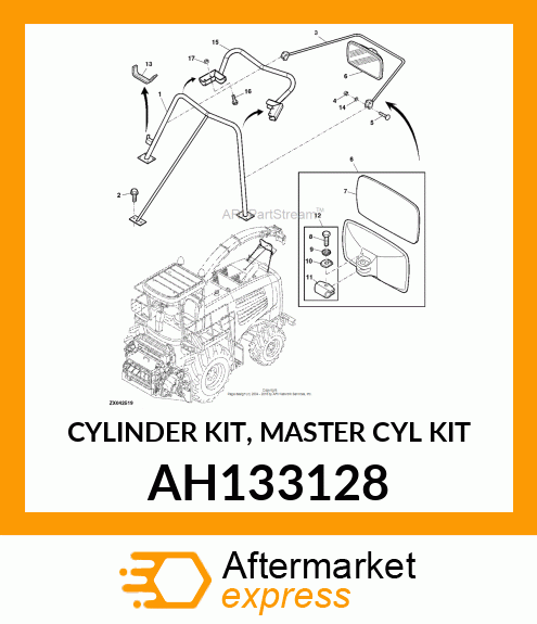 CYLINDER KIT, MASTER CYL KIT AH133128