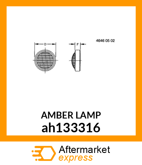 WARNING LAMP ASSY ah133316