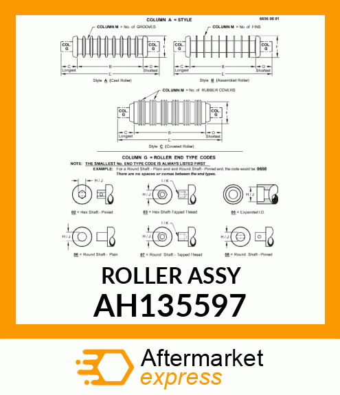 ROLLER ASSY AH135597