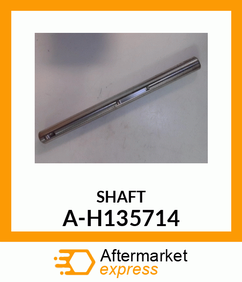 Shaft - SHAFT, UPPER CLEAN GRAIN ELEVATOR A-H135714