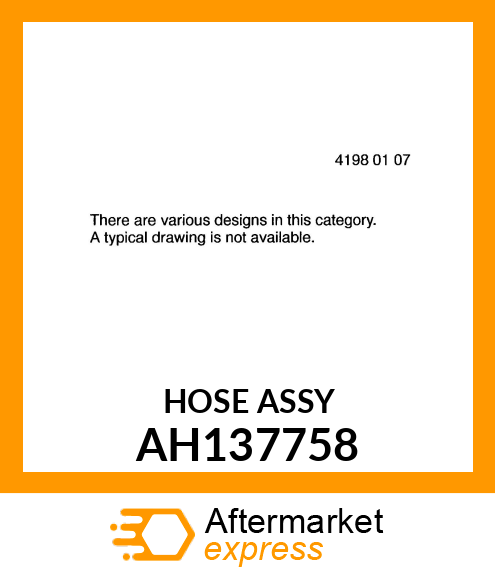 HOSE ASSY AH137758
