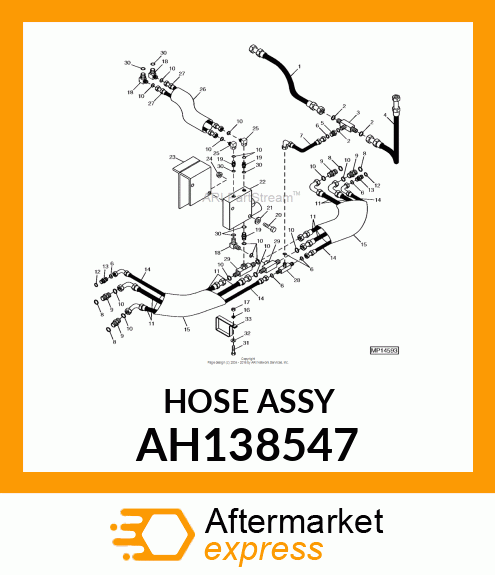 HOSE ASSY AH138547