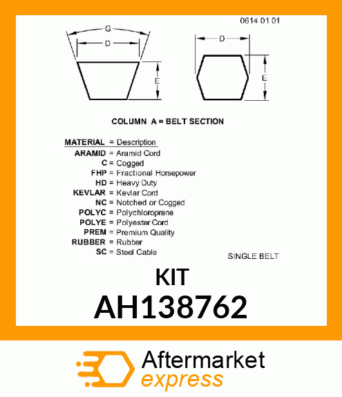 Kit Lower & Upper Clevis AH138762