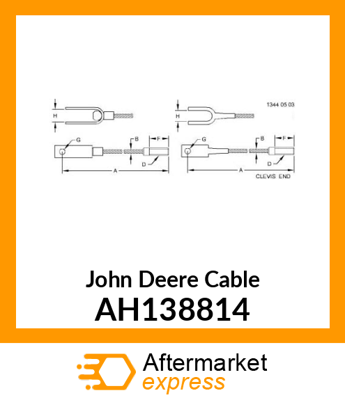 CABLE ASSY AH138814