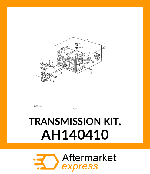 TRANSMISSION KIT, AH140410