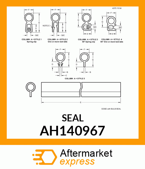 Isolator AH140967