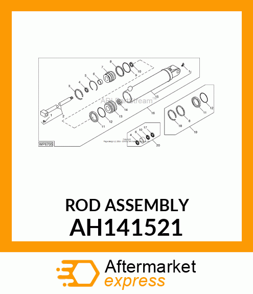 ROD ASSEMBLY AH141521