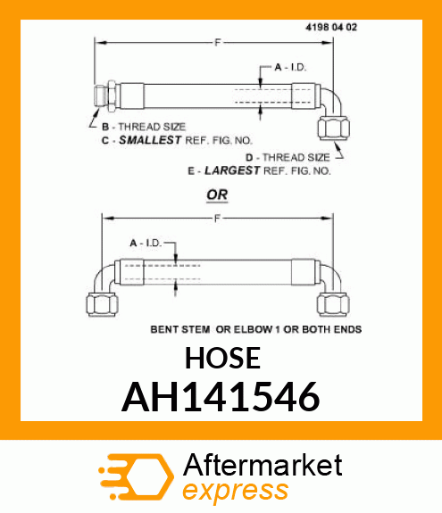 HOSE ASSY AH141546