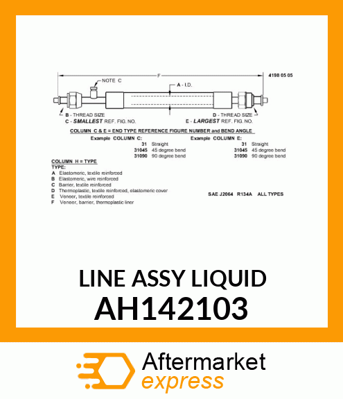 LINE ASSY AH142103