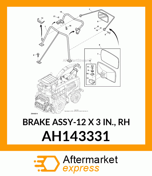 BRAKE ASSY AH143331