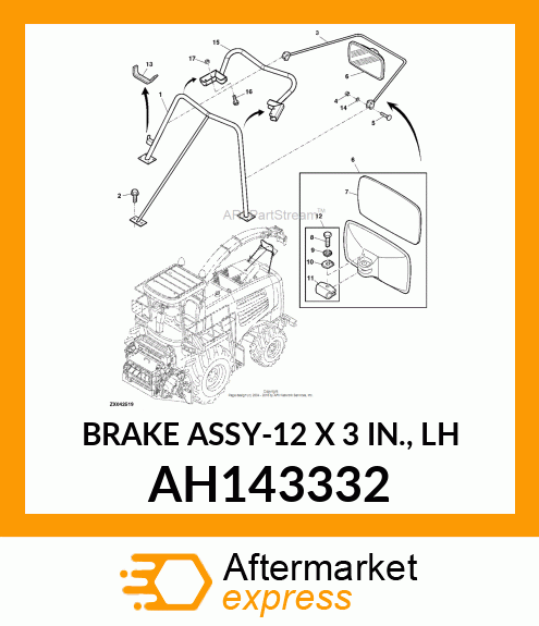 BRAKE ASSY AH143332