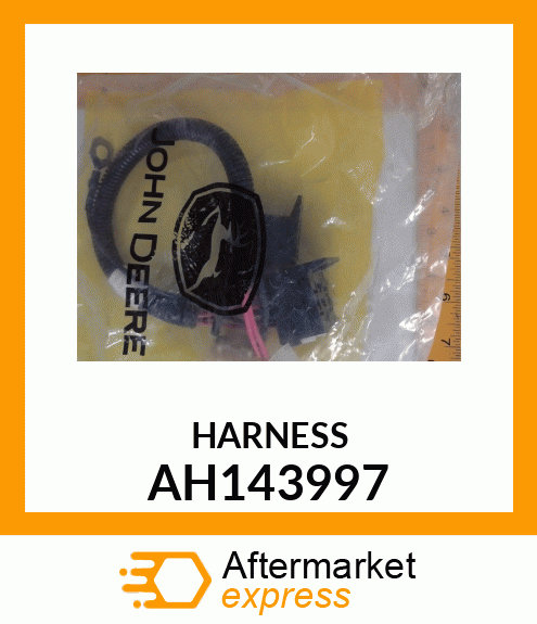 HARNESS ASSY, FAN SPEED, SERVICE AH143997