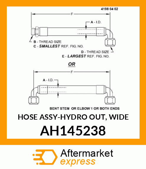 HOSE ASSY AH145238