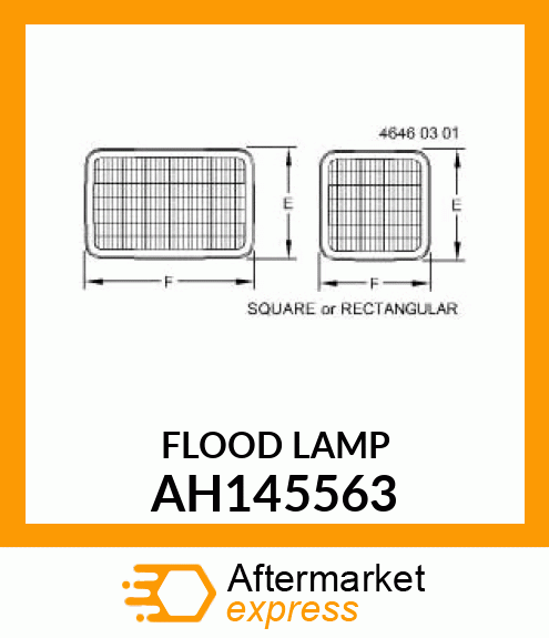 LAMP, 12V, HALOGEN AH145563