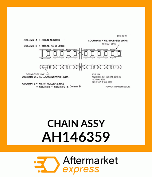 CHAIN ASSY AH146359