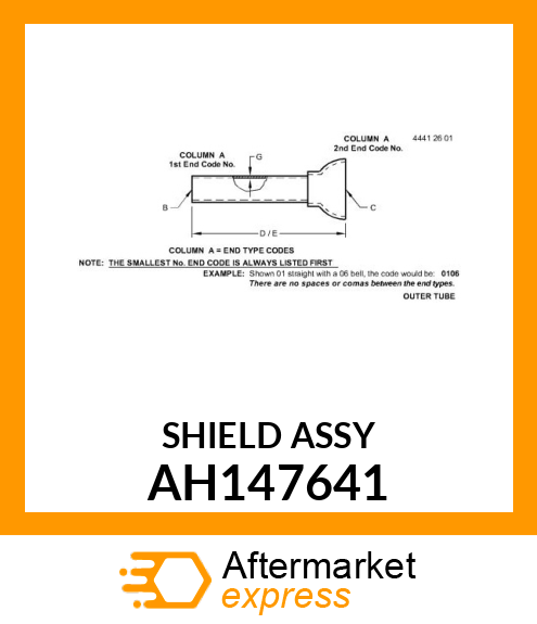 SHIELD ASSY AH147641