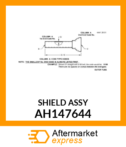 SHIELD ASSY AH147644