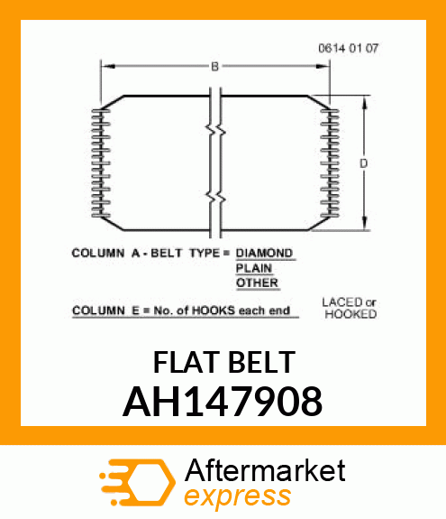 BELT ASSY AH147908