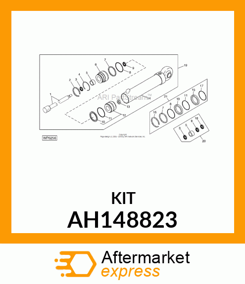 KIT, ROD SEAL 32MM AH148823