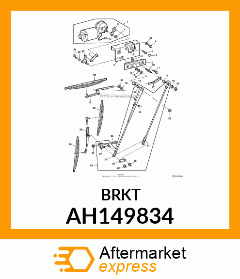 CRANK, CRANK ARM ASSY AH149834