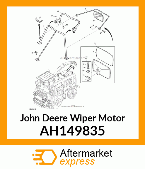 Wiper Motor AH149835
