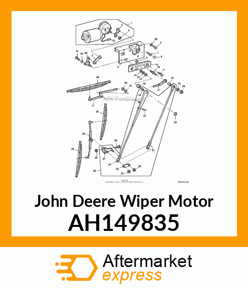 Wiper Motor AH149835