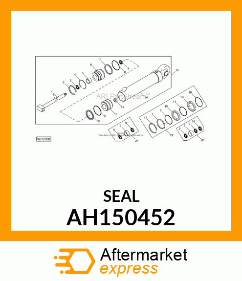 SEAL, CANNED WIPER, 32MM AH150452