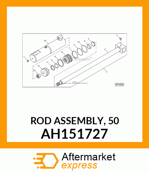 ROD ASSEMBLY, 50 AH151727