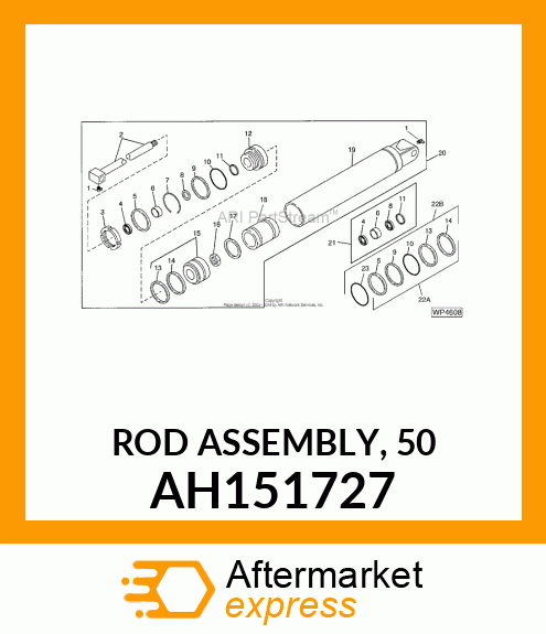 ROD ASSEMBLY, 50 AH151727