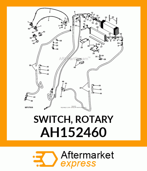 SWITCH, ROTARY AH152460