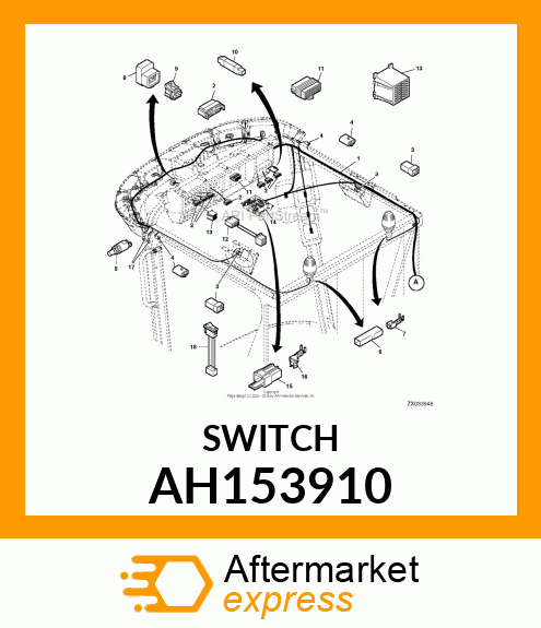 SWITCH ASSY, ROCKER AH153910