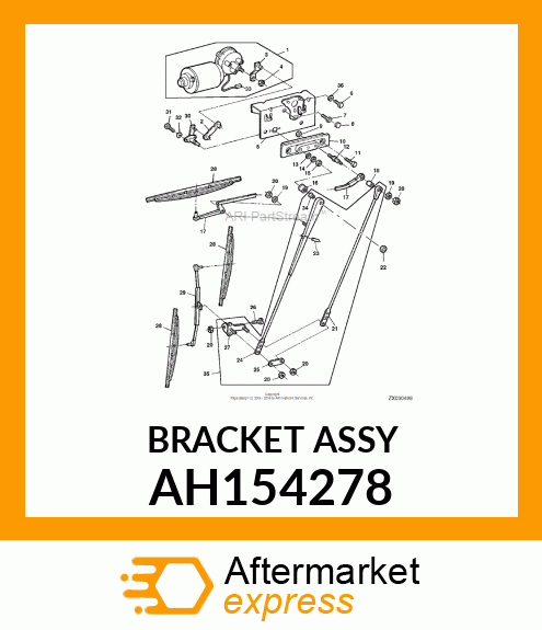 BRACKET ASSY AH154278