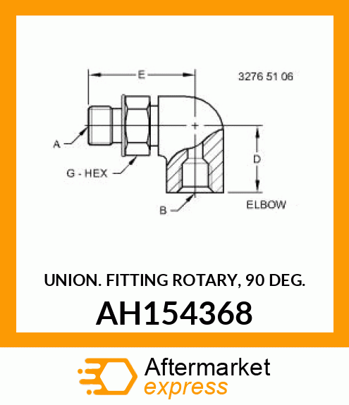 Union Fitting AH154368