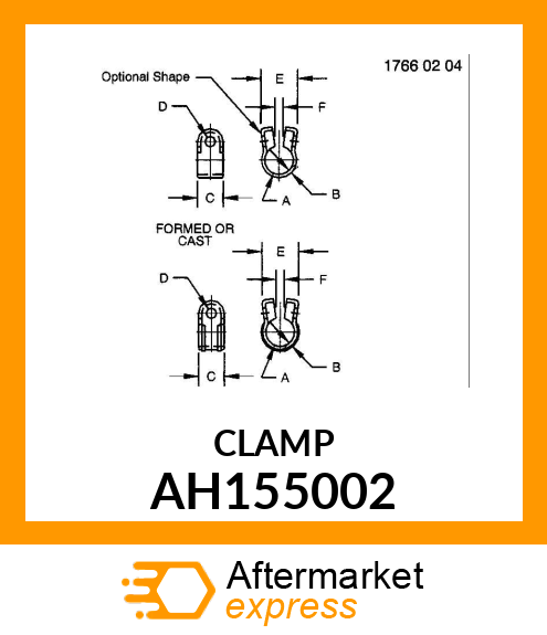 CLAMP ASSY AH155002