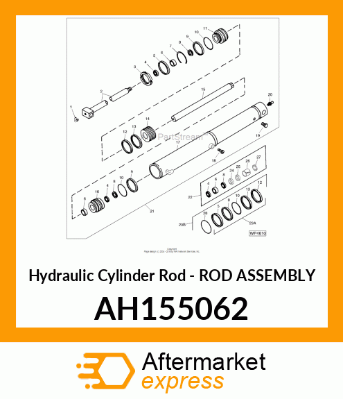 Hydraulic Cylinder Rod AH155062