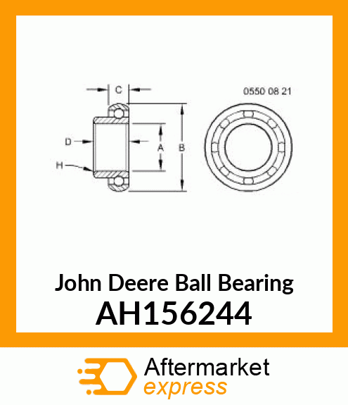 BEARING ASSY AH156244