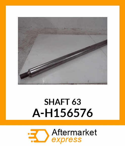 Shaft - SHAFT, FEEDER HOUSE A-H156576