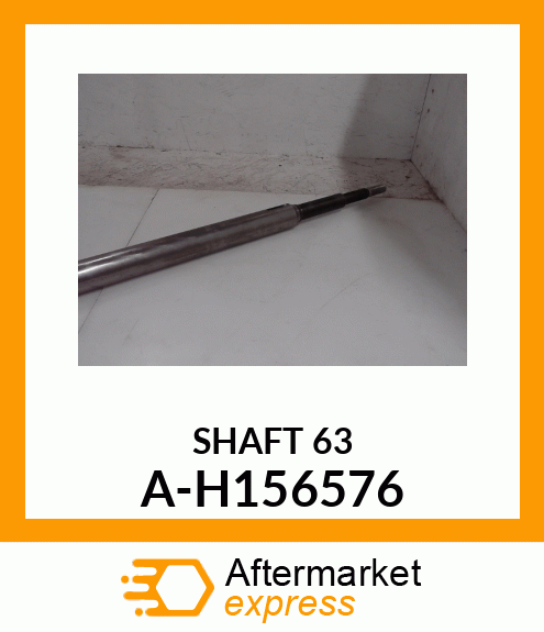 Shaft - SHAFT, FEEDER HOUSE A-H156576